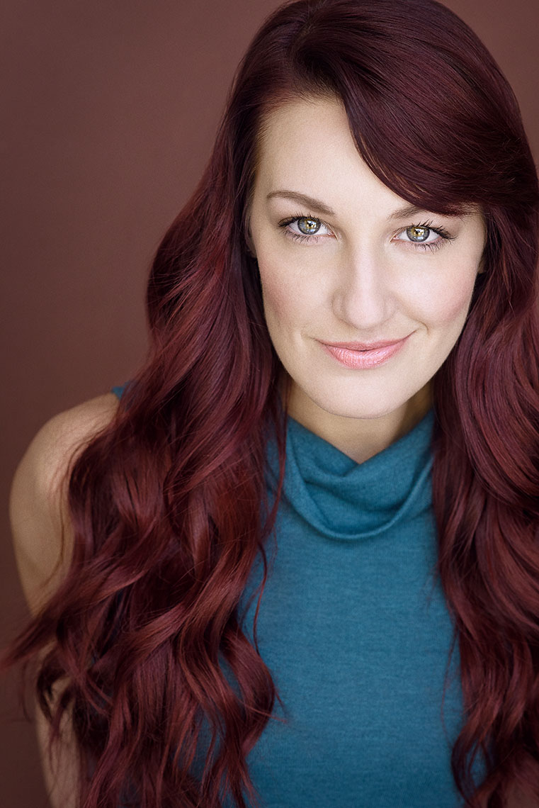 Commercial headshot of Natalie Swanner by Los Angeles photographer Brad Buckman.