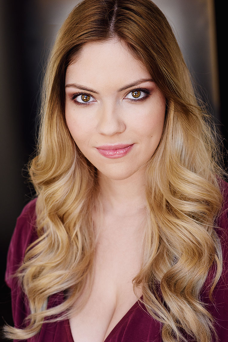Aly Spear is known for Rita in The Supernatural Enthusiasts Club. Photographed by headshot photographer Brad Buckman.